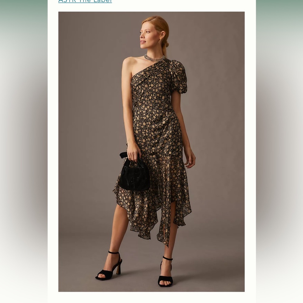 ASTR The Label Asymmetrical One-Shoulder Dress - Picture 2 of 7